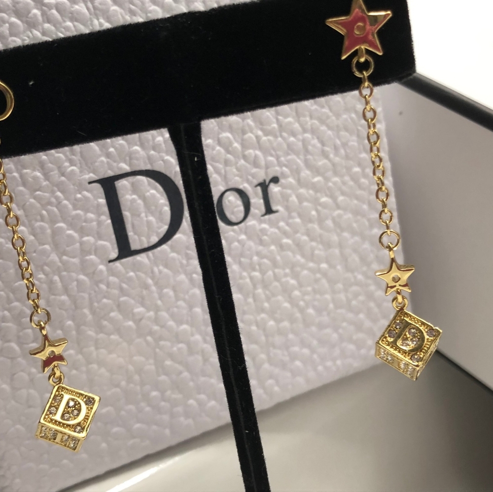 Authentic Dior Earrings - Picture 3 of 5